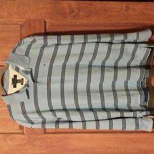 Tommy Hilfiger men's size XL slim fit long sleeve cotton polo shirt